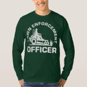 Landscaper Lawnmower Pap T-shirt (Voorkant)