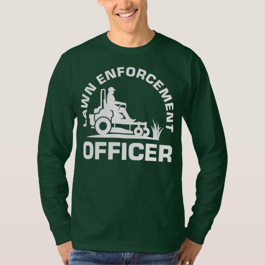 Landscaper Lawnmower Pap T-shirt (Voorkant)