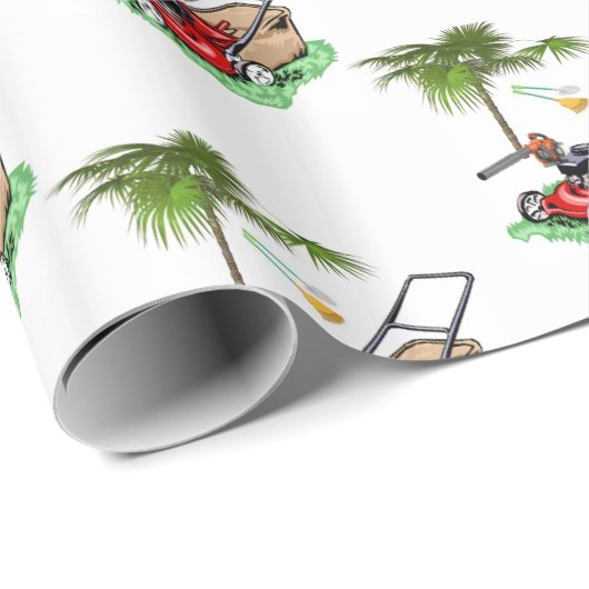 Landscaper over onmiddellijke verpakking cadeaupapier (Rol Hoek)