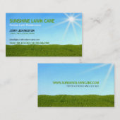 Landscaper over verzorging aanbevelingskaartje (Voorkant / Achterkant)