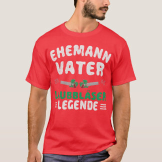 Landscapers Bladblazende echtgenoot Vader Tuinen v T-shirt