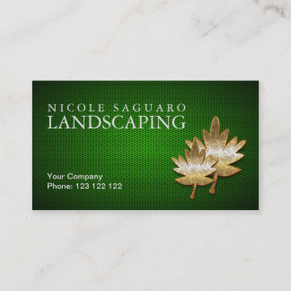 Landscapers Gardeners Visitekaartje