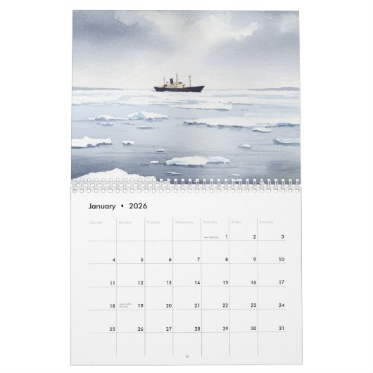 Landscapes Calendar Kalender (Jan 2026)