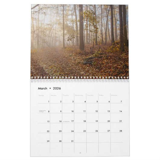 Landscapes Hoger Perkiomen Valley PA Calendar Kalender (Mar 2026)