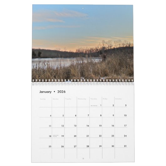 Landscapes Hoger Perkiomen Valley PA Calendar Kalender (Jan 2026)