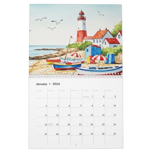 Landscapes Kalender (Jan 2026)