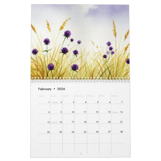 Landscapes Kalender (Feb 2026)