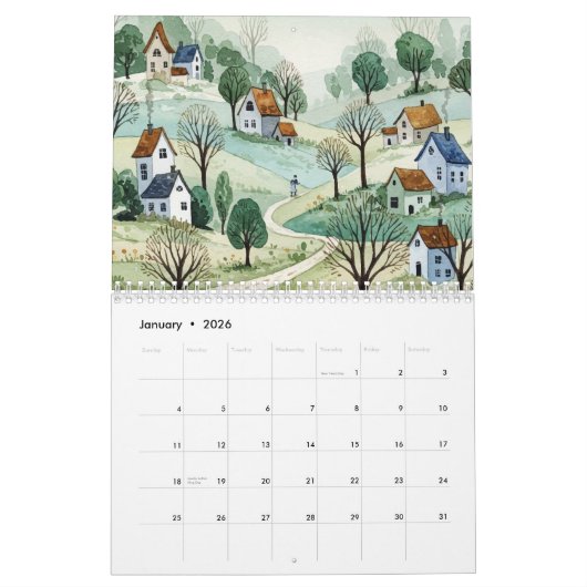 Landscapes Kalender (Jan 2026)