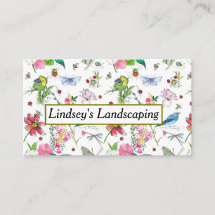 Landscaping Business Pollinators Native Planten Visitekaartje