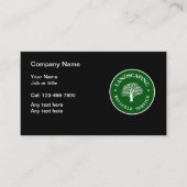 Landscaping Emblem Modern Visitekaartje (Voorkant)