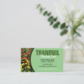 Landscaping Garden Greenhouse Lawn Care Visitekaartje (Staand voorkant)