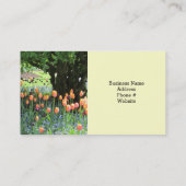 Landscaping Garden Scene Visitekaartje (Achterkant)