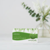 Landscaping Gardener Grass Clean Natuur Visitekaartje (Staand voorkant)