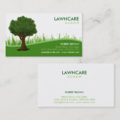 Landscaping Gardener Grass Tree Clean Natuur Visitekaartje (Voorkant / Achterkant)
