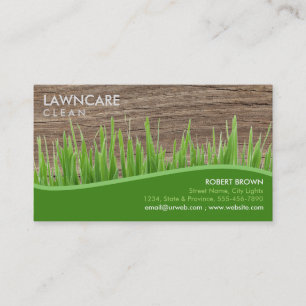 Landscaping Gardener Grass Wood Clean Natuur Visitekaartje