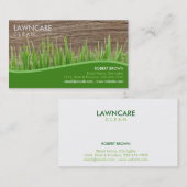 Landscaping Gardener Grass Wood Clean Natuur Visitekaartje (Voorkant / Achterkant)