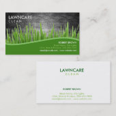 Landscaping Gardener Grass Wood Clean Natuur Visitekaartje (Voorkant / Achterkant)