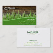 Landscaping Gardener Grass Wood Clean Natuur Visitekaartje (Voorkant / Achterkant)