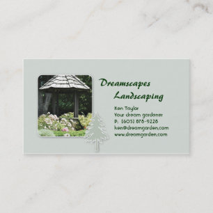Landscaping Gazebo Visitekaartje