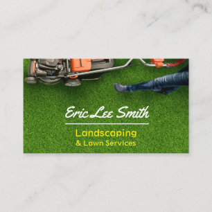 Landscaping/Gazonverzorging/Tuinman Visitekaartje