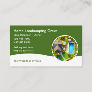 Landscaping Home Services Visitekaartjes