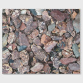 Landscaping Lava Rock Rubble and Stones Cadeaupapier (Vlak)
