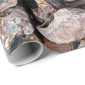 Landscaping Lava Rock Rubble and Stones Cadeaupapier (Rol Hoek)