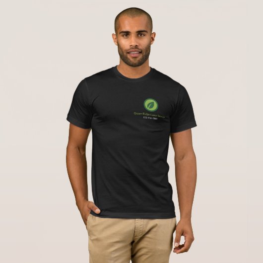 Landscaping & Lawn Care Crew T-shirt (Voorkant volledig)