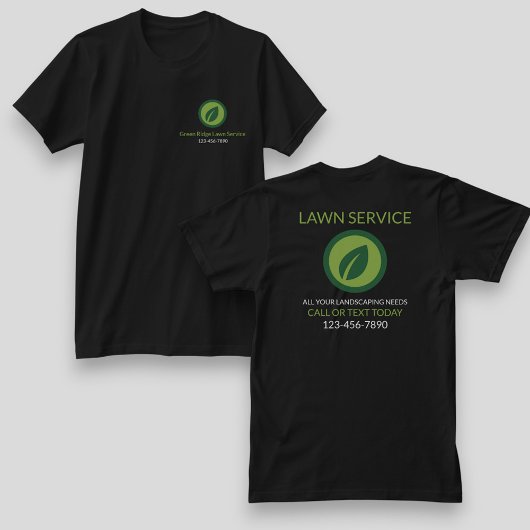 Landscaping & Lawn Care Crew T-shirt