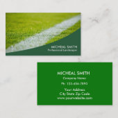 Landscaping Lawn Care Gardener Professional Busine Visitekaartje (Voorkant / Achterkant)