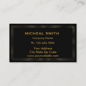 Landscaping Lawn Care Gardener Professional Visitekaartje (Achterkant)