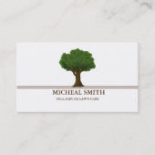 Landscaping Lawn Care Gardener Visitekaartje (Voorkant)