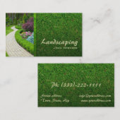 Landscaping Lawn Care Gardener Visitekaartje (Voorkant / Achterkant)