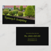 Landscaping Lawn Care Gardener Visitekaartje (Voorkant / Achterkant)