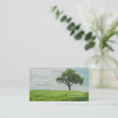 Landscaping Lawn Care Gardener Visitekaartje (Staand voorkant)