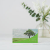 Landscaping Lawn Care Gardener Visitekaartje (Staand voorkant)