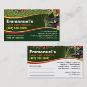 Landscaping Lawn Care Mower D-Download Visitekaartje (Voorkant / Achterkant)