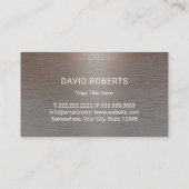 Landscaping Lawn Care Tree Logo Moderne koper Visitekaartje (Achterkant)