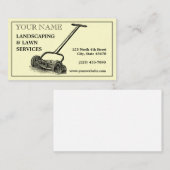  Landscaping & Lawn Services Sjabloon Visitekaartje (Voorkant / Achterkant)