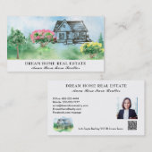 *~* Landscaping Realtor Modern Lawn Care Visitekaartje (Voorkant / Achterkant)