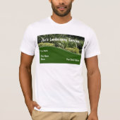 Landscaping Service Tshirt Design Sjabloon (Voorkant)
