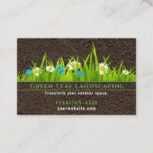 Landscaping Soil Yard Garden Service Visitekaartje (Voorkant)