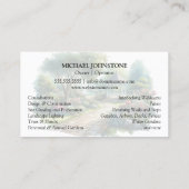 Landscaping Tuin Gazonverzorging Greenhouse Visitekaartje (Achterkant)