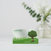 Landscaping Tuinman Grass Tree Clean Natuur Visitekaartje (Staand voorkant)