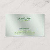 Landscaping Tuinman Grass Tree Clean Natuur Visitekaartje (Achterkant)