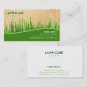 Landscaping Tuinman Grass Wood Clean Natuur Visitekaartje (Voorkant / Achterkant)