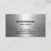 Landscaping van de graszorg Mowing Professional Me Visitekaartje (Achterkant)