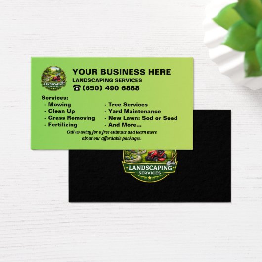 Landscaping Visitekaartje (Bureau)