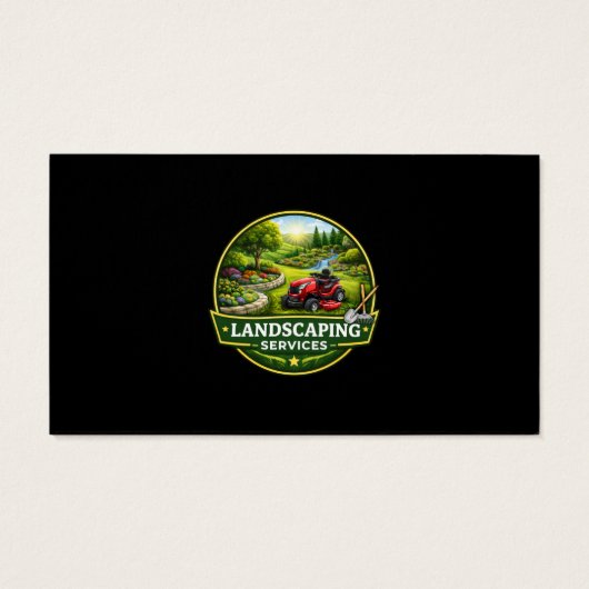 Landscaping Visitekaartje (Achterkant)