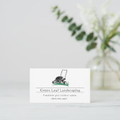 Landscaping Yard Garden Service Visitekaartje (Staand voorkant)